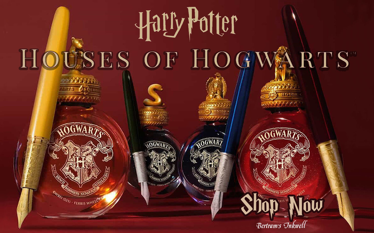 Ferris Wheel Press x Warner Bros Joule Harry Potter Fountain Pen Sets
