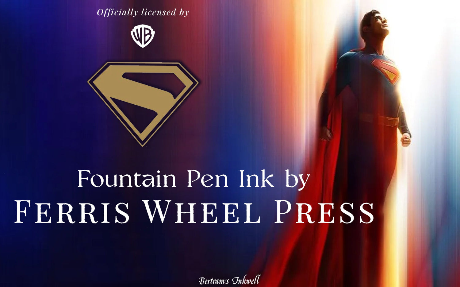 Ferris Wheel Press x Warner Bros Superman Ink Collection