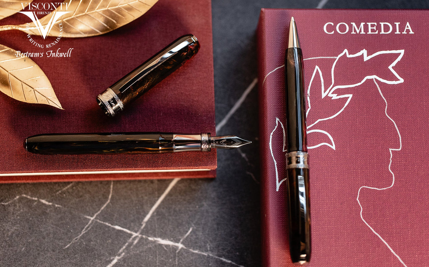 Visconti Comedia Inferno Black and Red