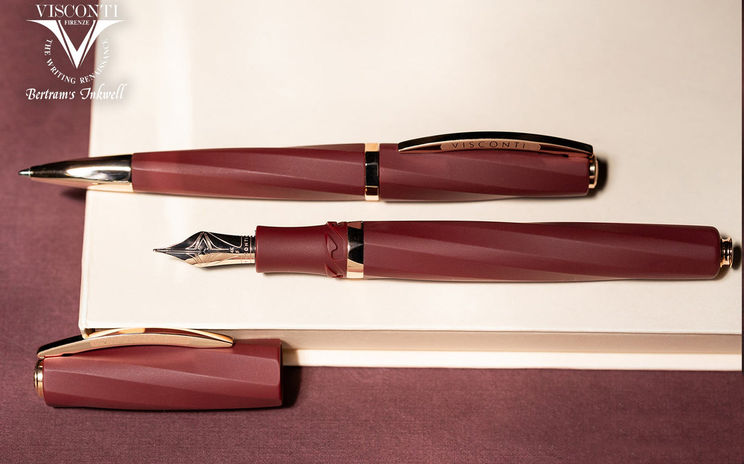 Visconti Divina Matte Bordeaux