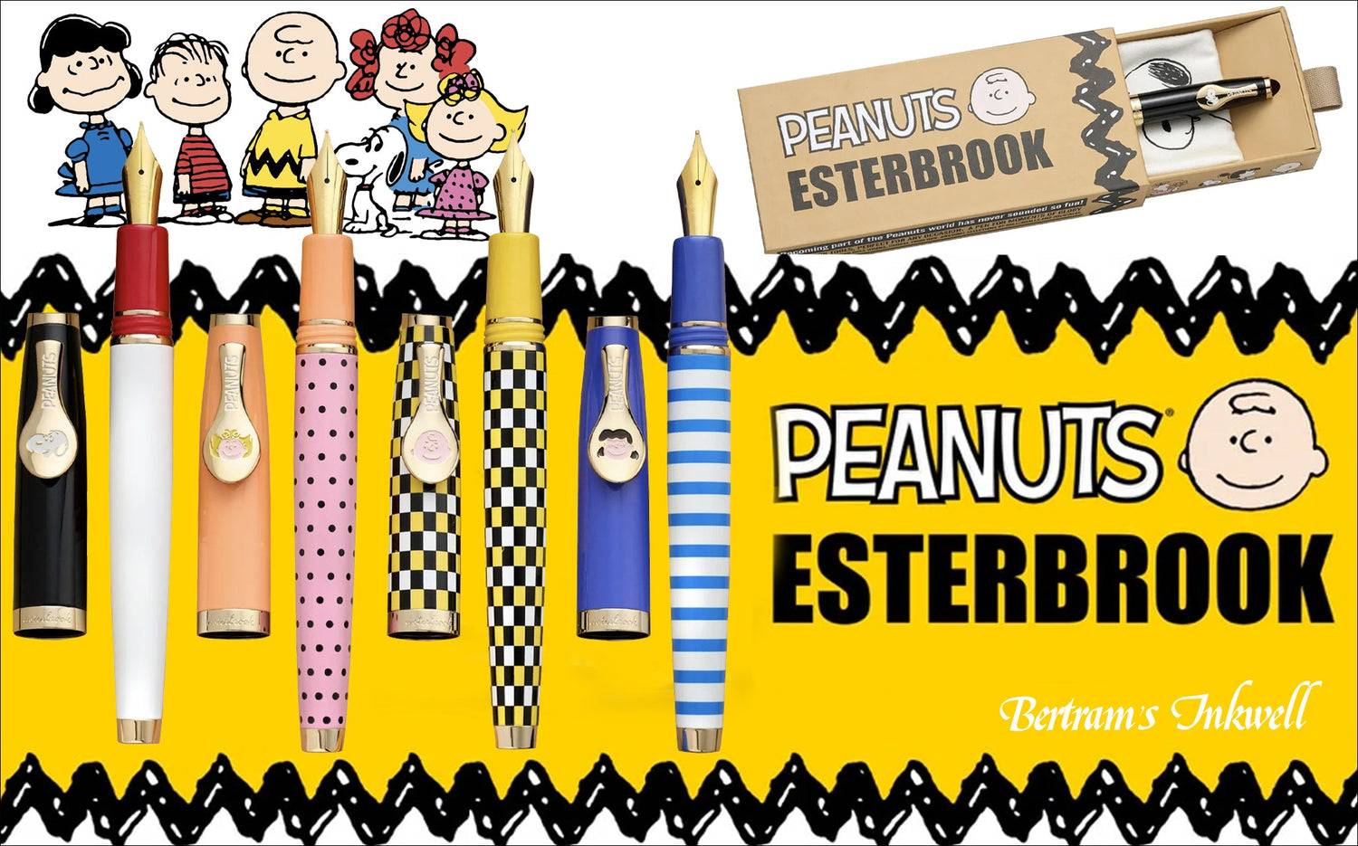 Esterbrook x Peanuts’ 75th Anniversary