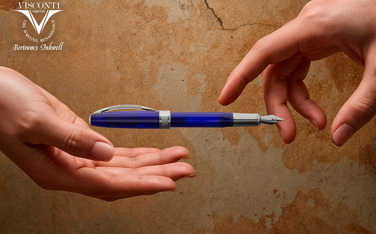 Visconti Michelangelo Translucent Blue