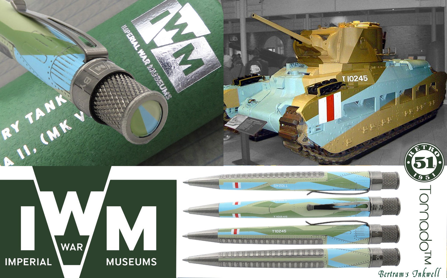 Retro 51 Tornado™ Popper - Imperial War Museum Matilda Tank