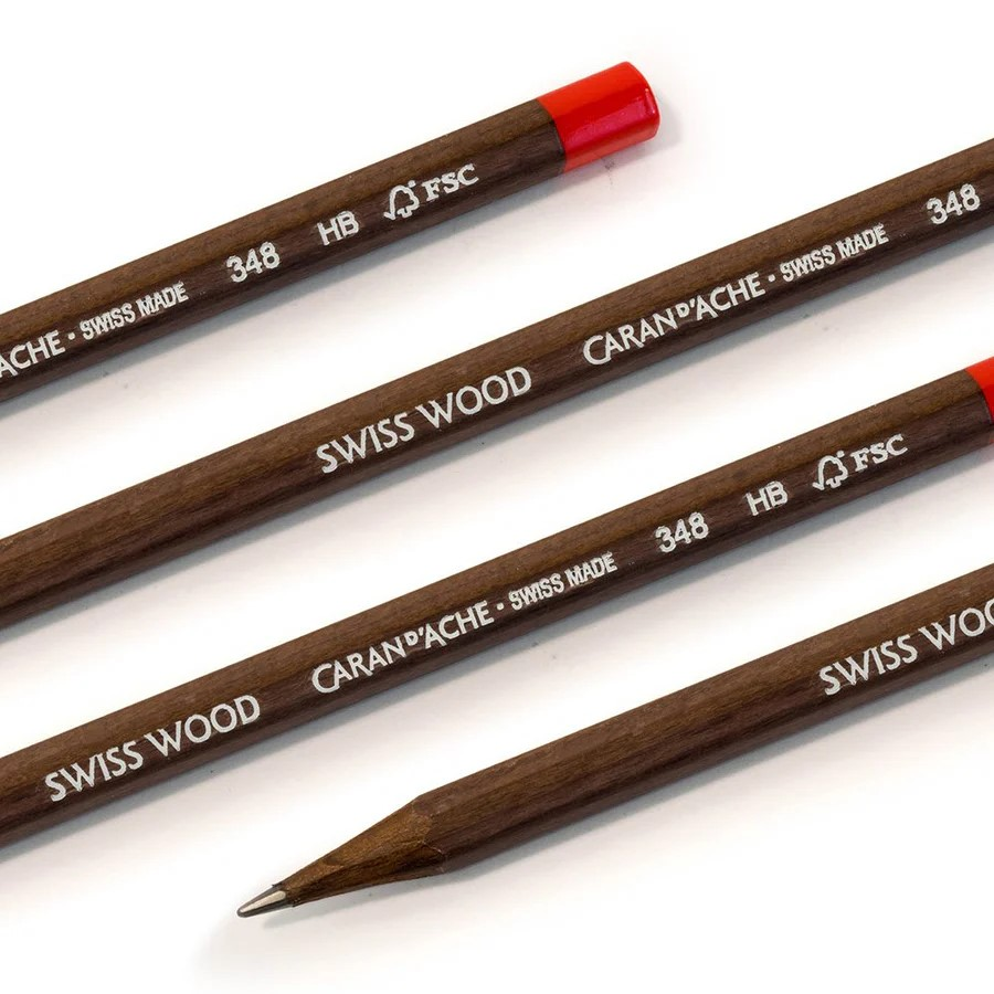 Caran d'Ache Wood Pencils