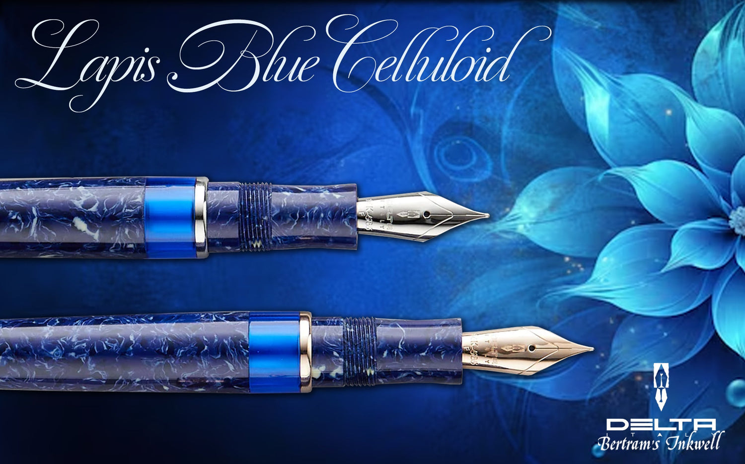 Delta Lapis Blue Celluloid Limited Edition