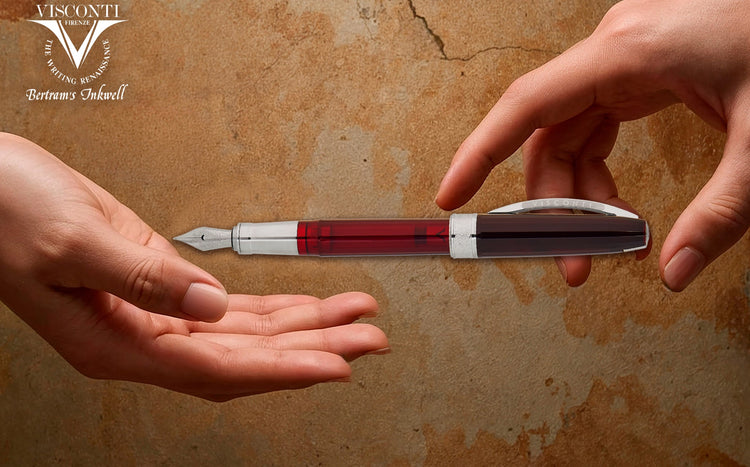 Visconti Michelangelo Translucent Red