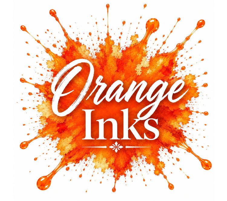 Fountain Pen Ink Purple Orange