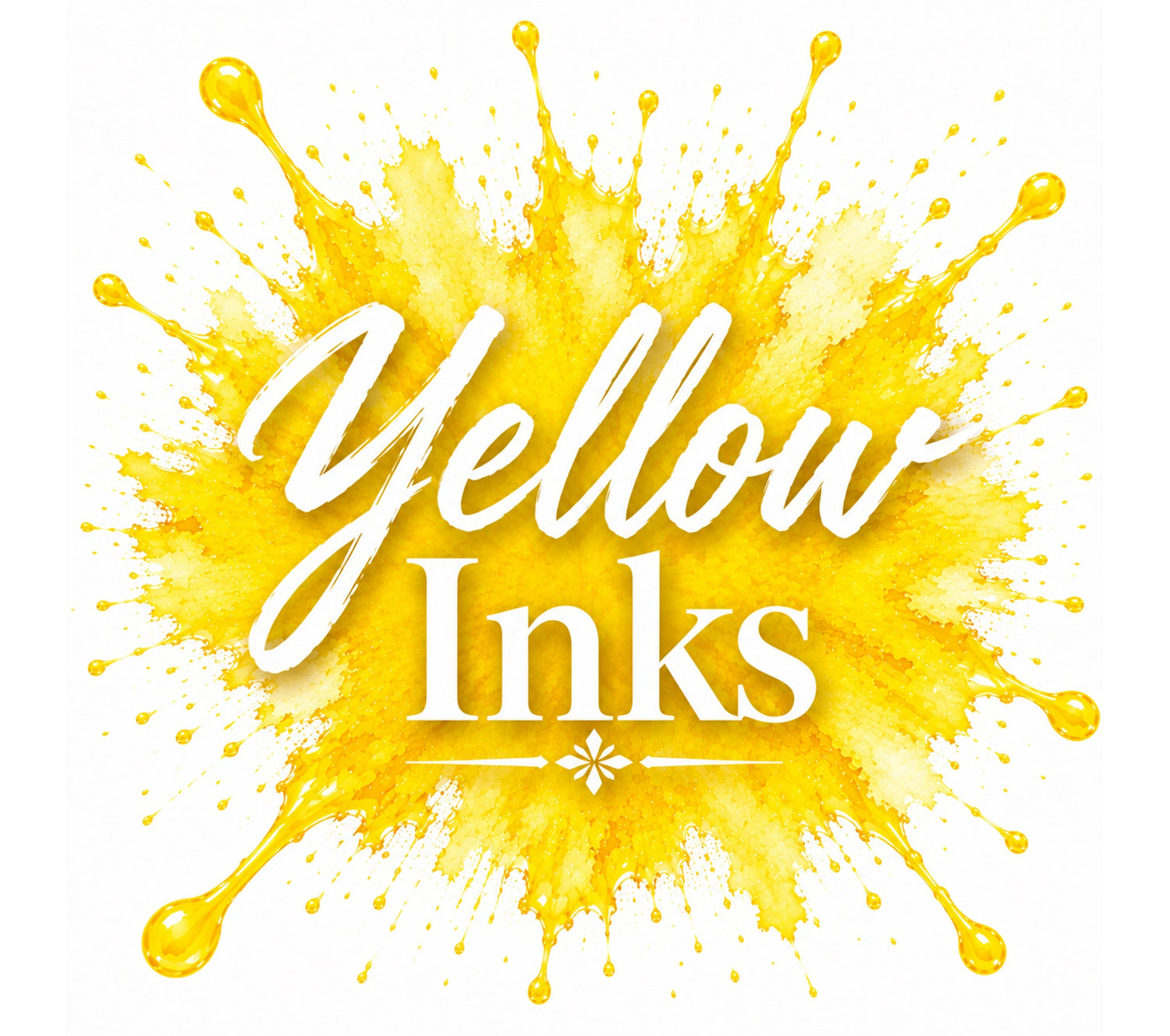 Fountain Pen Ink Yellow