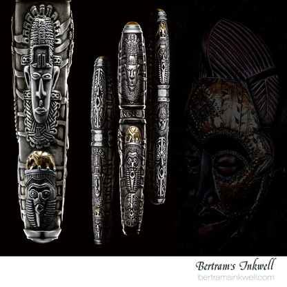 Caran d'Ache Tribal African Masks Limited Edition Rollerball Limited Edition by Edouard Jud, 2011