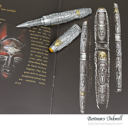 Caran d'Ache Tribal African Masks Limited Edition Rollerball Limited Edition by Edouard Jud, 2011