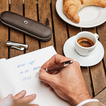 Graf von Faber-Castell Magnum Walnut Fountain Pen