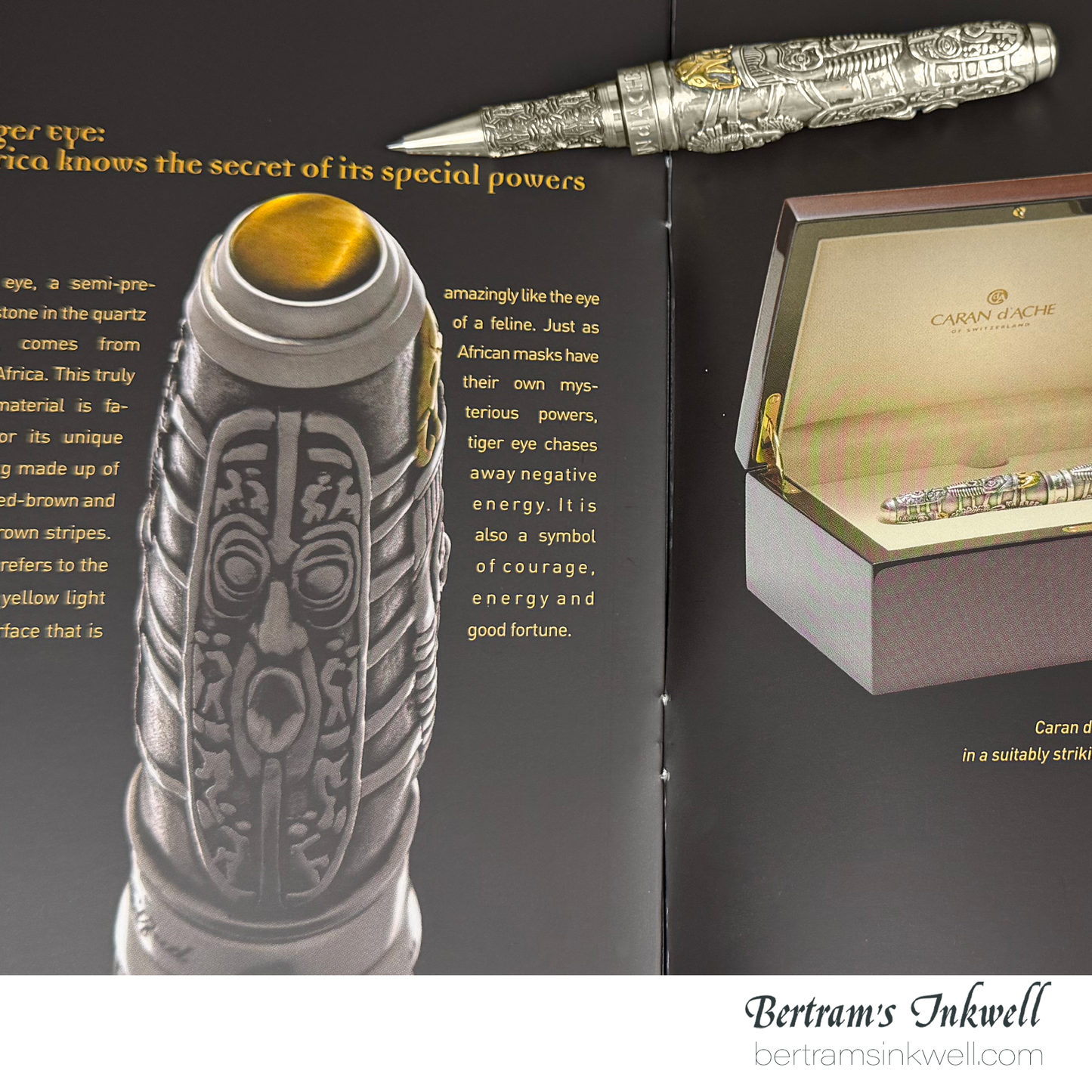 Caran d'Ache Tribal African Masks Limited Edition Rollerball Limited Edition by Edouard Jud, 2011