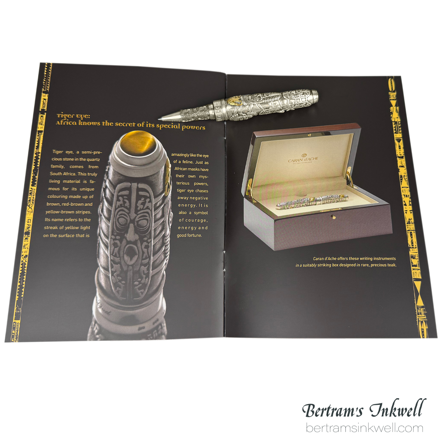 Caran d'Ache Tribal African Masks Limited Edition Rollerball Limited Edition by Edouard Jud, 2011