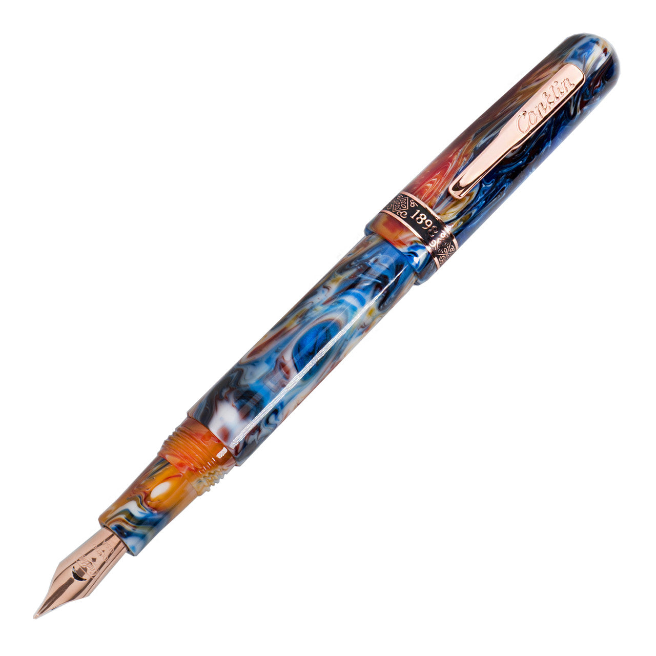 Conklin 1898 Misto Orange Fountain Pen