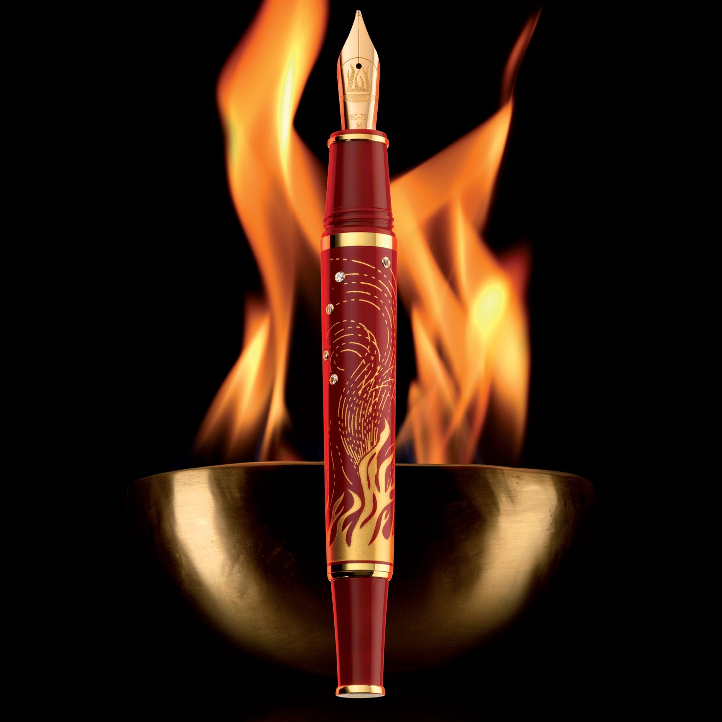 Pelikan Fire Limited Edition Fountain Pen, 2010