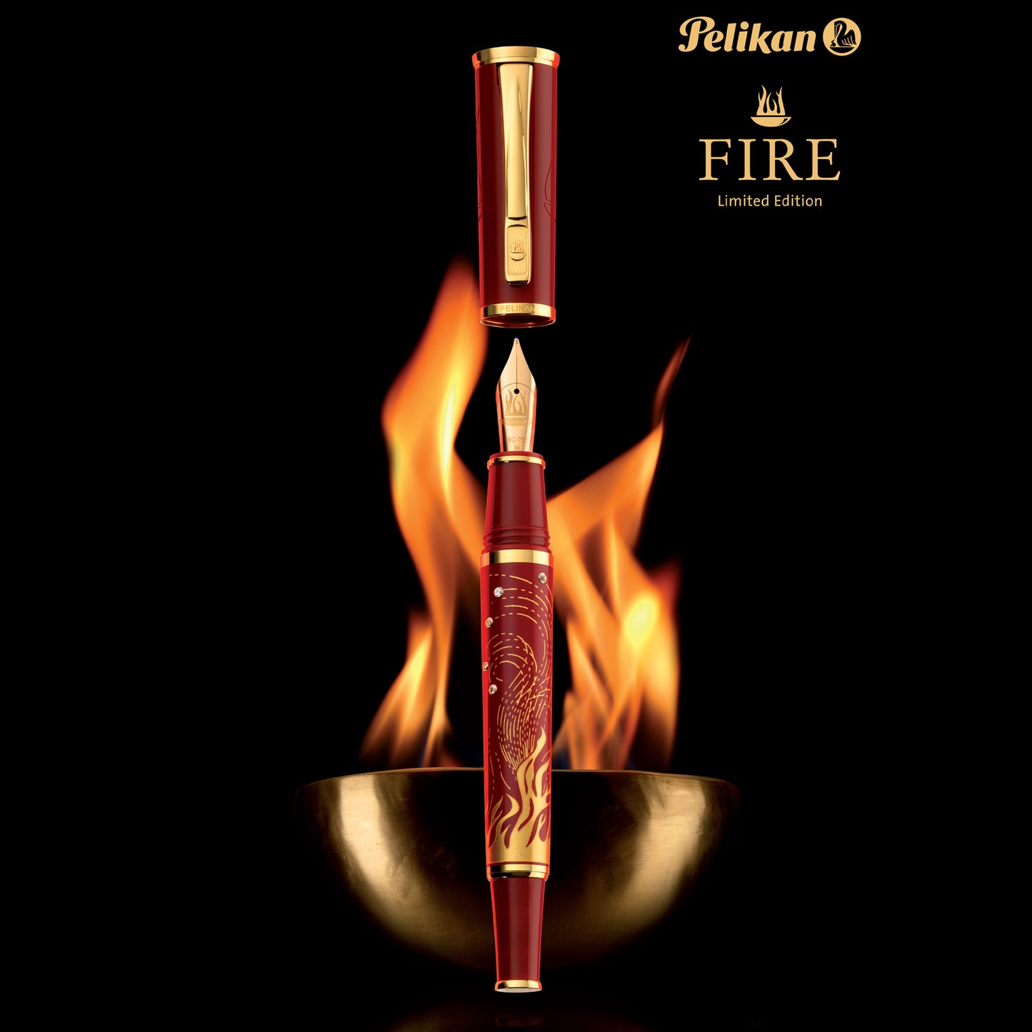 Pelikan Fire Limited Edition Fountain Pen, 2010