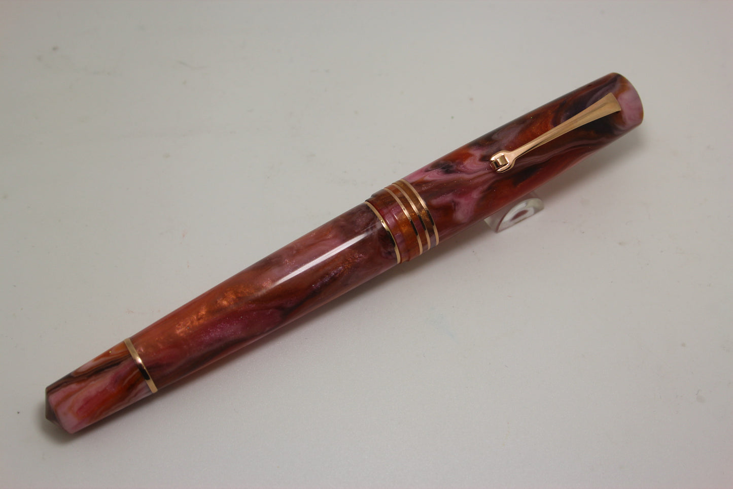 Leonardo Momento Zero Grande 2.0  Galattica Fountain Pen - Nana Rosa,