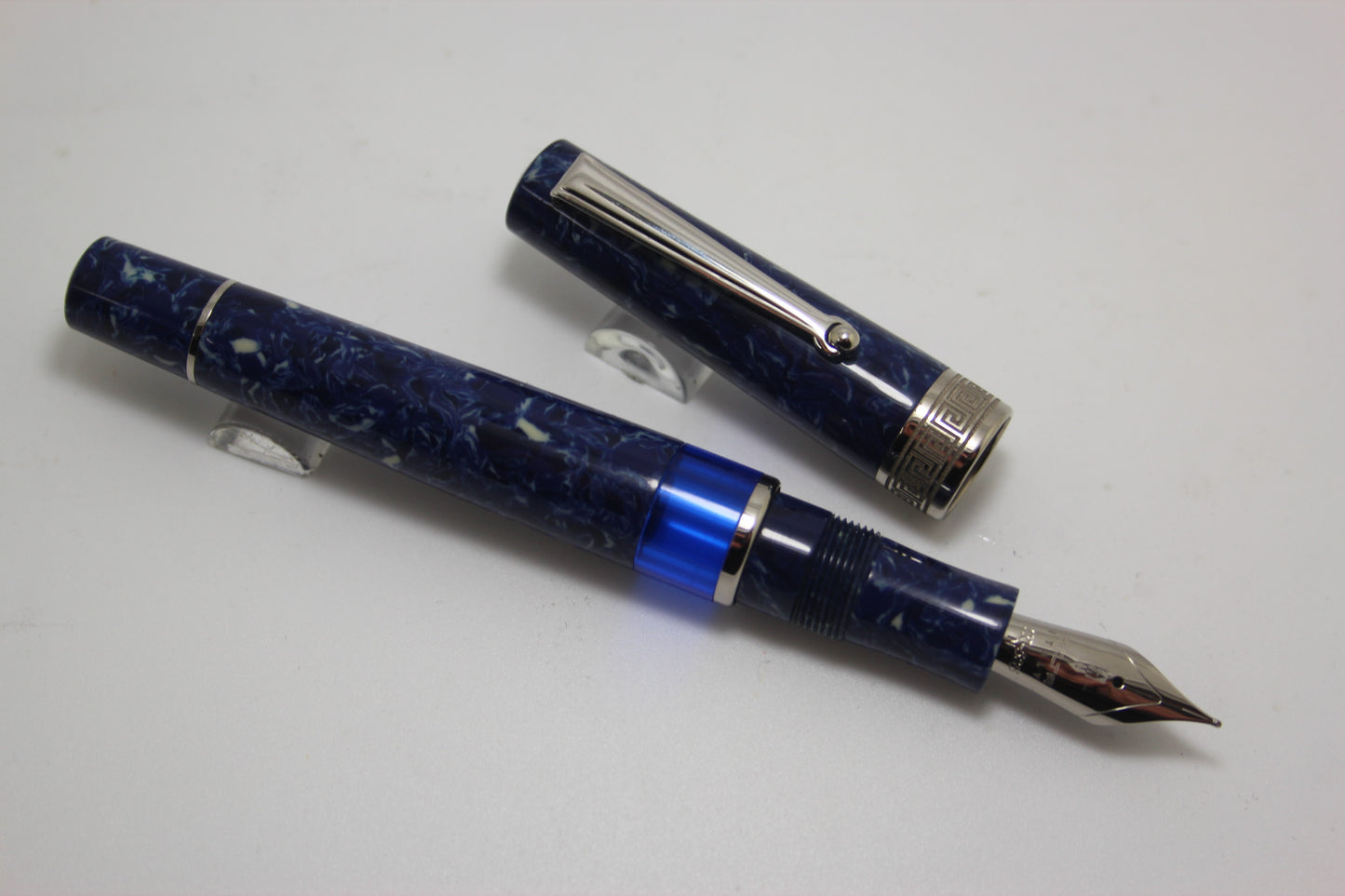 Delta Lapis Blue Celluloid Limited Edition Fountain Pen