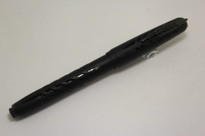 Pineider Arman Trilogy Black Aluminum Limited Edition Fountain Pen