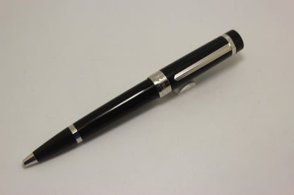 Cartier Pasha Black resin Ballpoint Platinum Plated Trim
