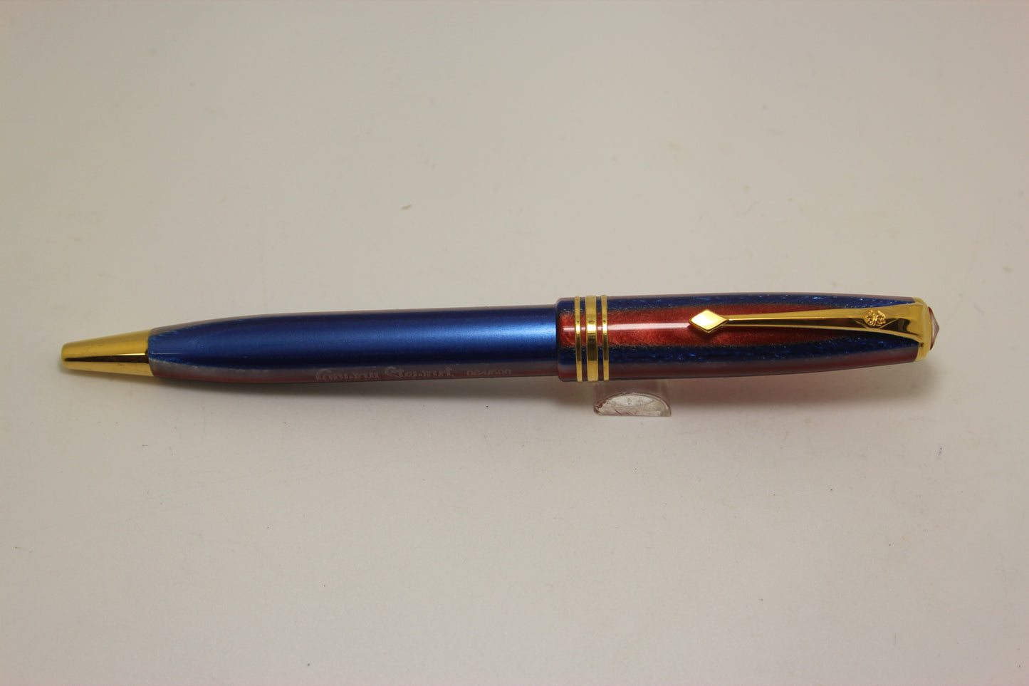 Conway Stewart 58 Red, White and Blue limited edition ballpoint.