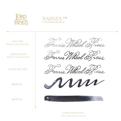 Lord of the Rings 25th Anniversary Nazgûl Bijou Fountain Pen and Ink Set