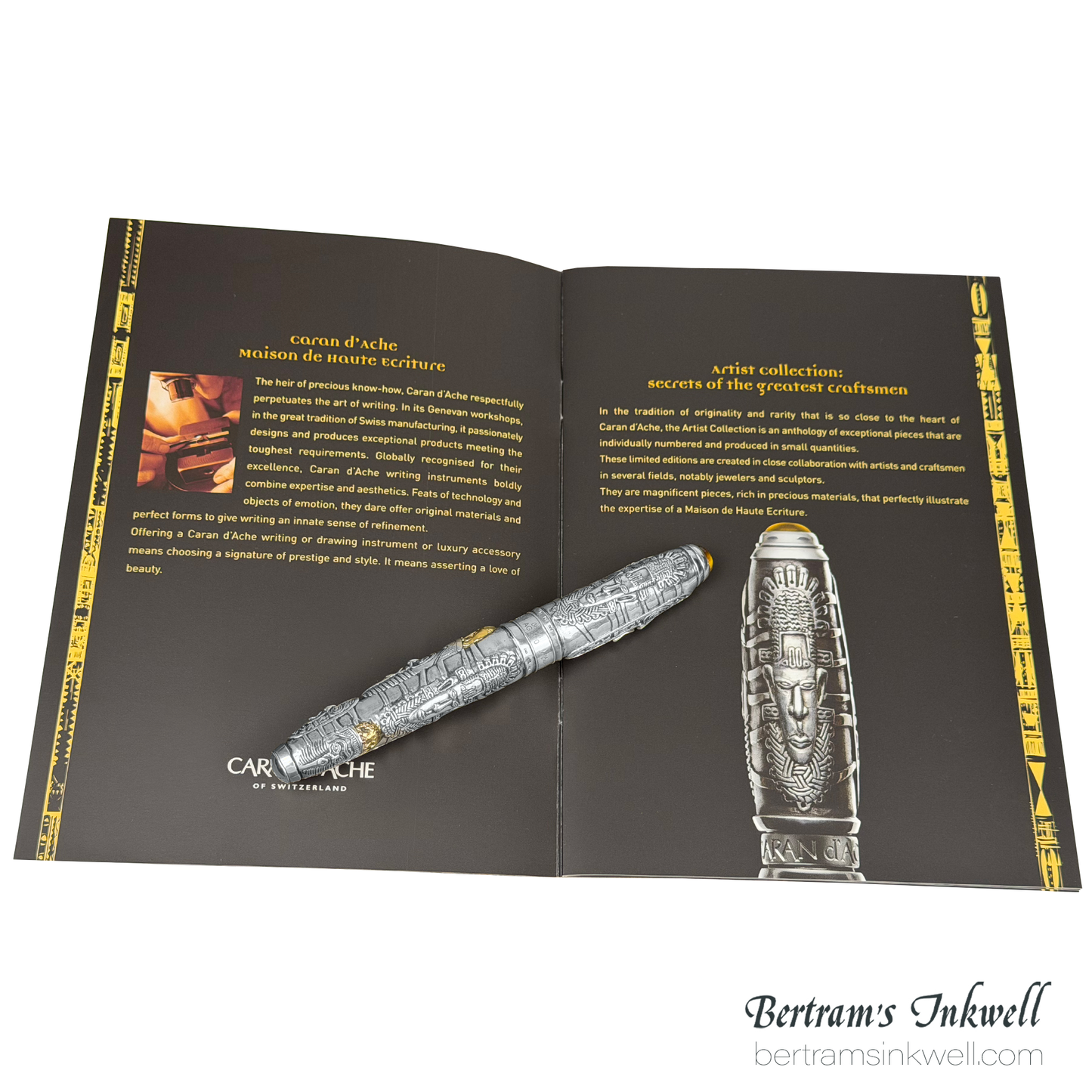 Caran d'Ache Tribal African Masks Limited Edition Rollerball Limited Edition by Edouard Jud, 2011