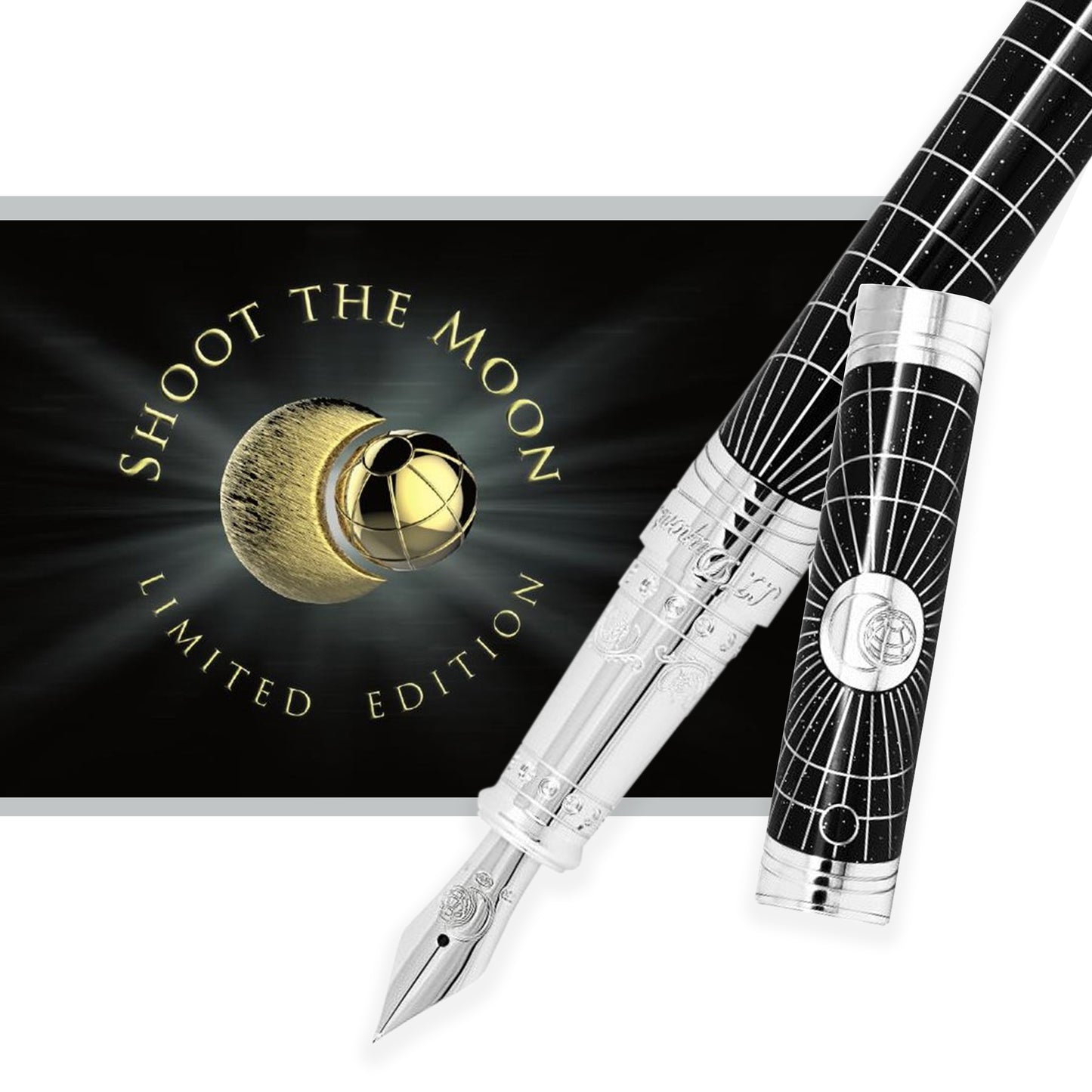 S.T. Dupont Neo Classique Shoot the Moon Fountain Pen 141031, 2015