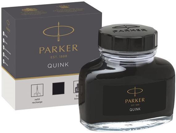 Parker Quink Black Bottled Ink