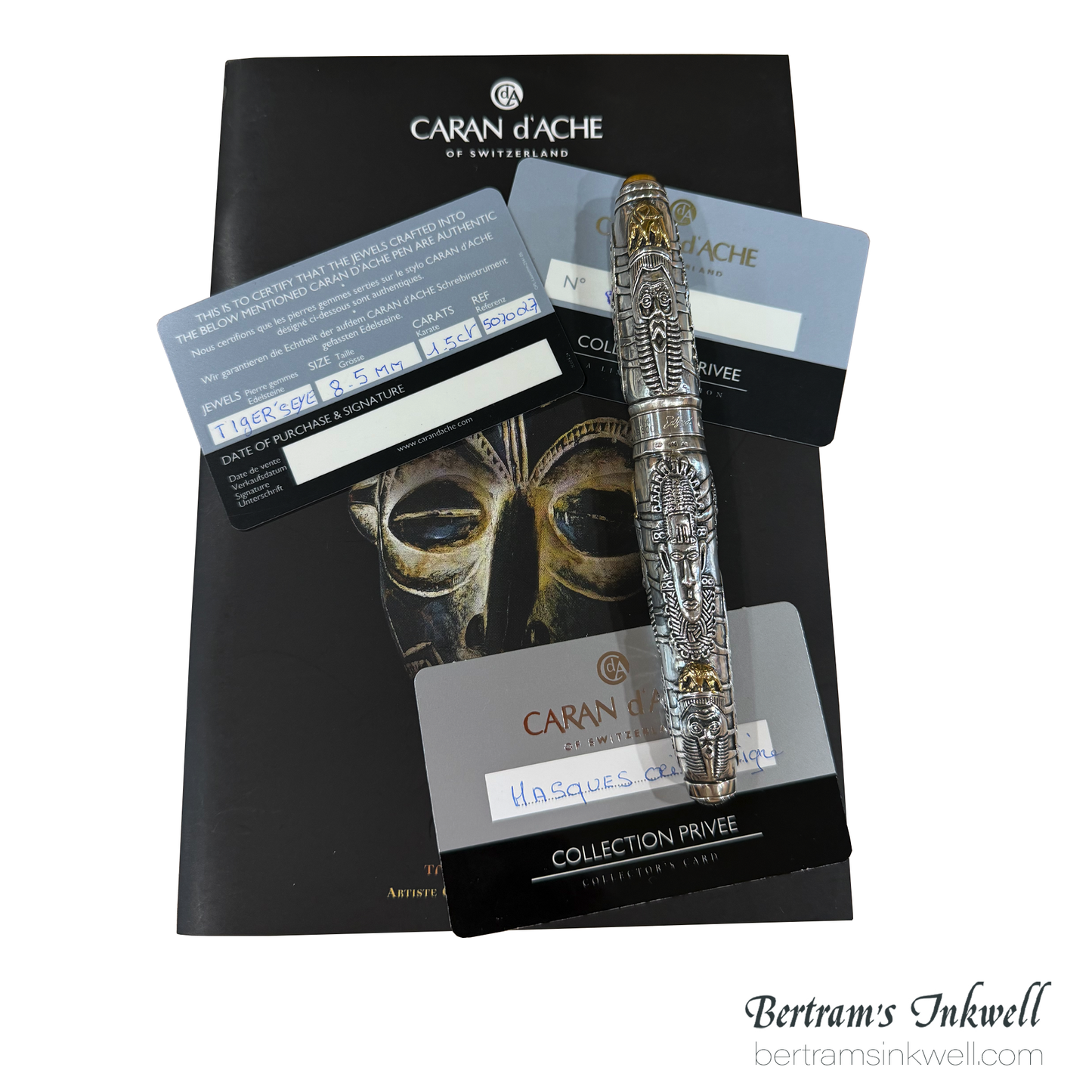 Caran d'Ache Tribal African Masks Limited Edition Rollerball Limited Edition by Edouard Jud, 2011