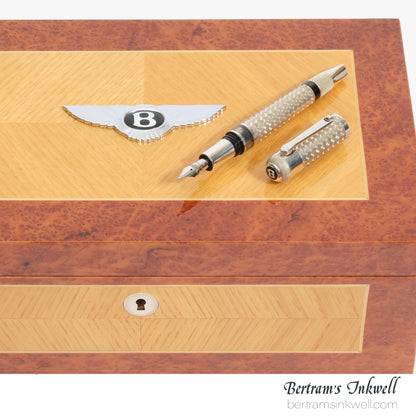 Tibaldi Bentley Crewe Limited Edition Sterling Silver Fountain Pen, 2006