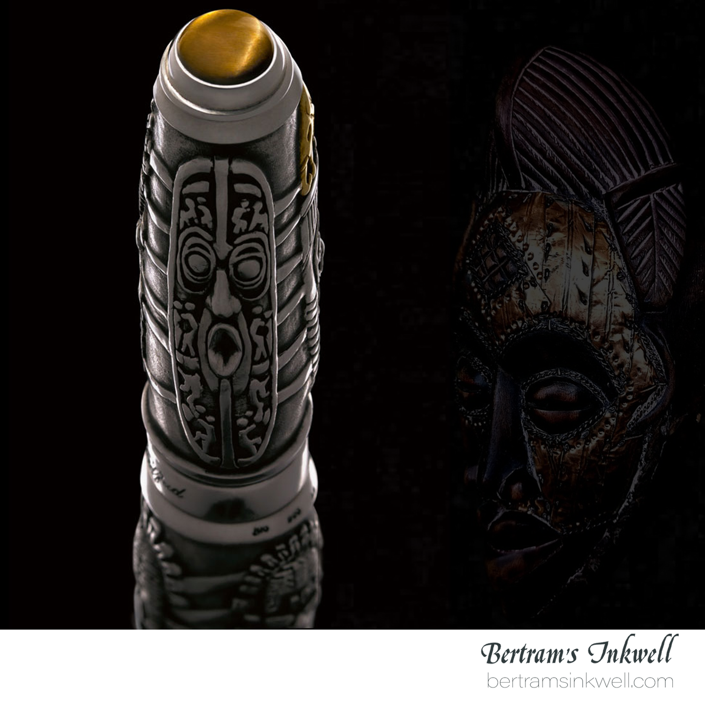 Caran d'Ache Tribal African Masks Limited Edition Rollerball Limited Edition by Edouard Jud, 2011