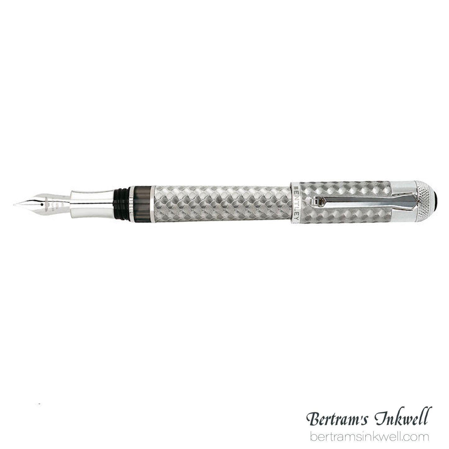 Tibaldi Bentley Crewe Limited Edition Sterling Silver Fountain Pen, 2006