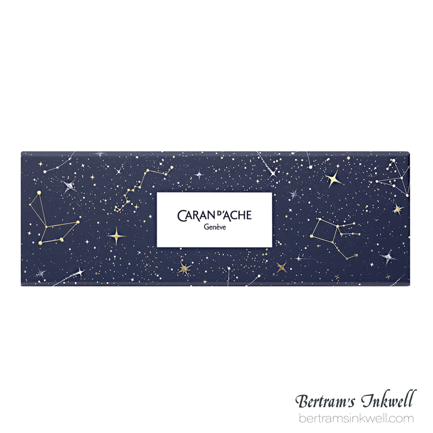 Caran d'Ache 849 Cosmic Blue Gilded Ballpoint Pen - Special Edition