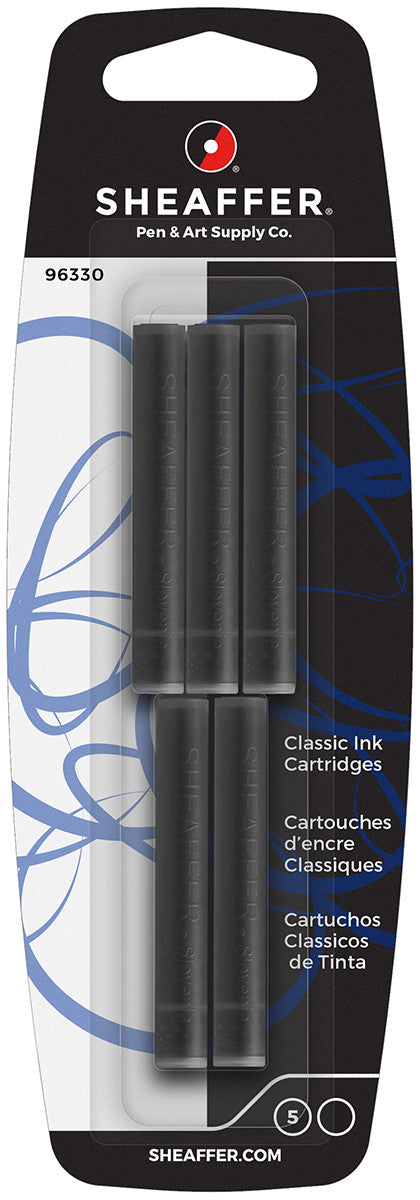 Sheaffer Fountain Pen Ink Cartridges Black