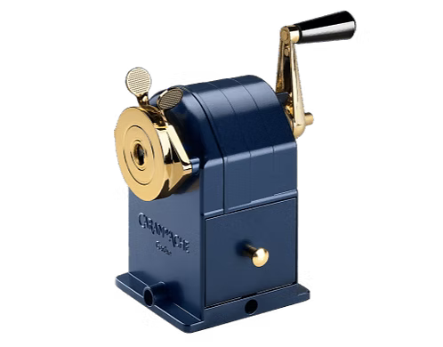 Caran d'Ache Cosmic Blue Sharpening Machine