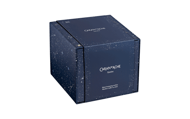 Caran d'Ache Cosmic Blue Sharpening Machine