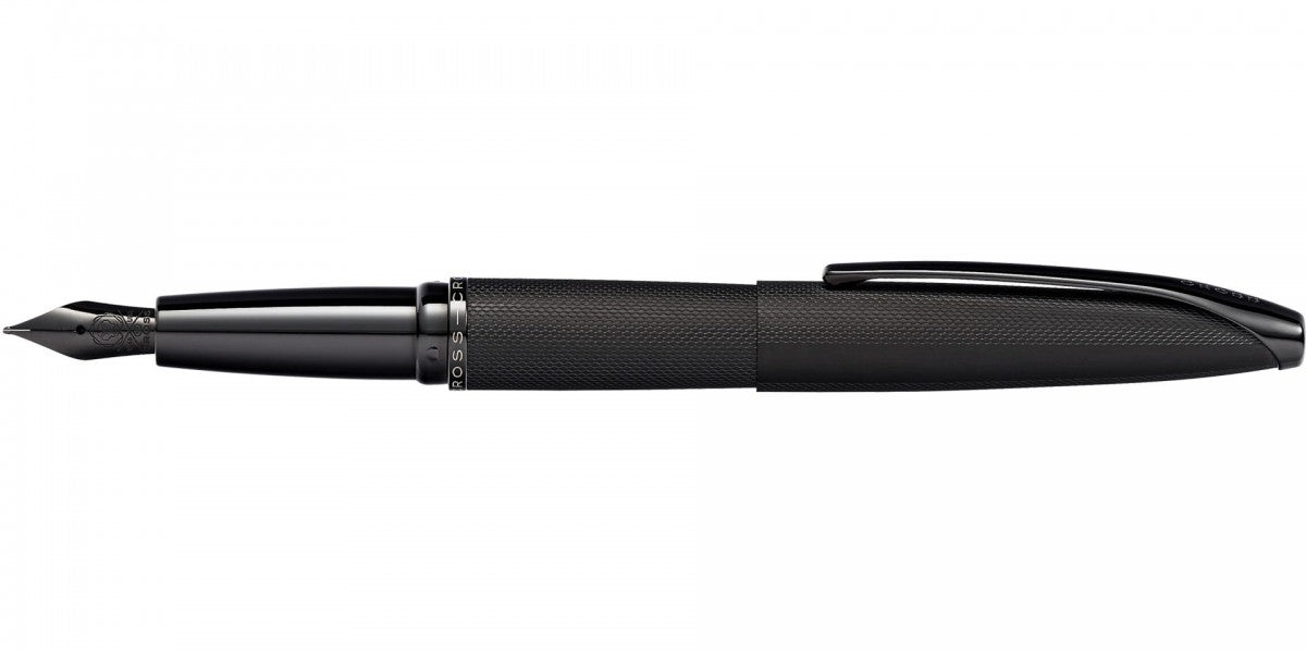 CROSS ATX Brushed Black PVD Fountain Pen