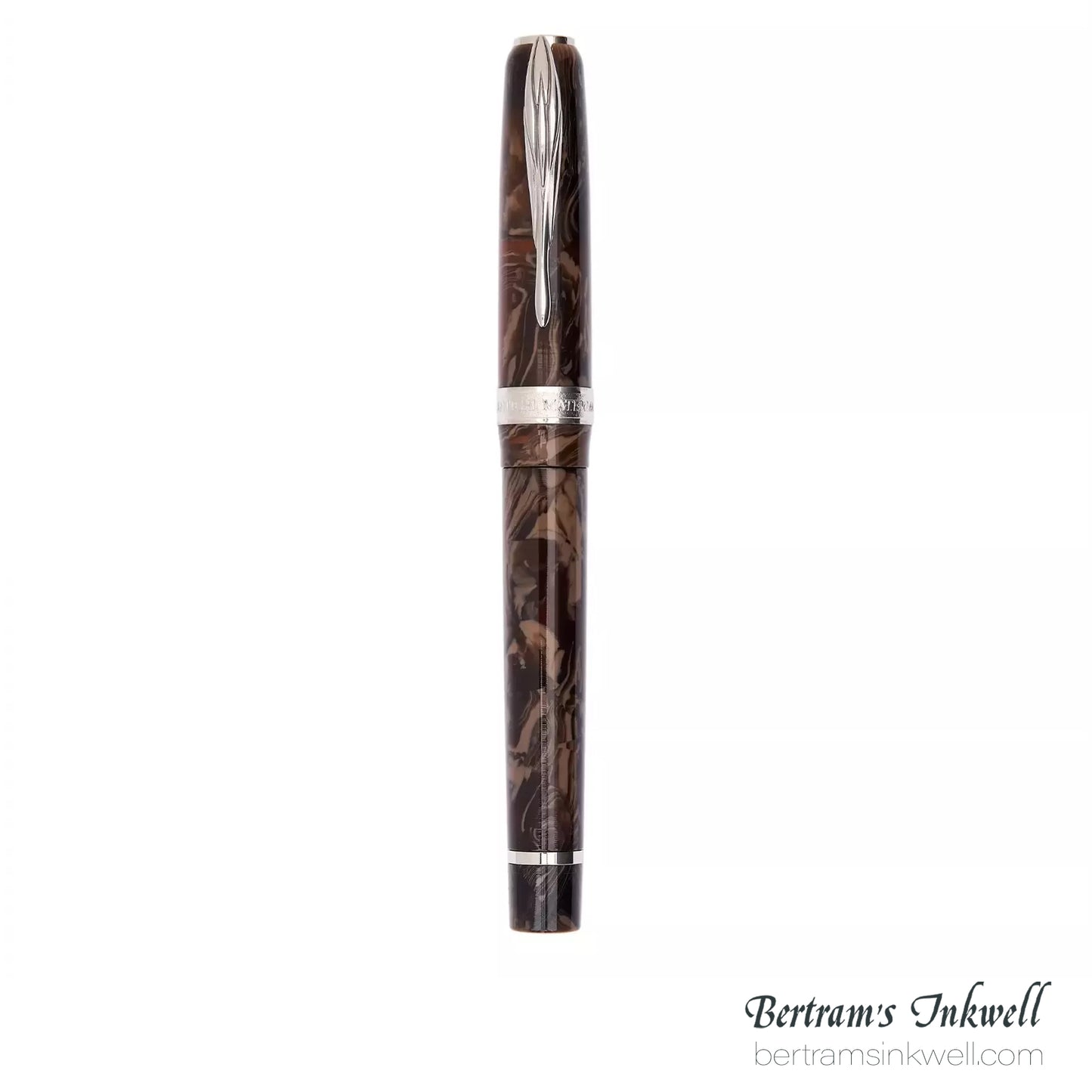 Pineider Antichi Materiali Carrara Brown Limited Edition Fountain Pen