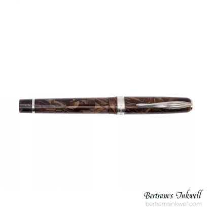 Pineider Antichi Materiali Carrara Brown Limited Edition Fountain Pen