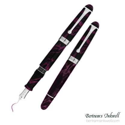 Aurora 88 Ebonite Magenta Limited Edition Fountain Pen