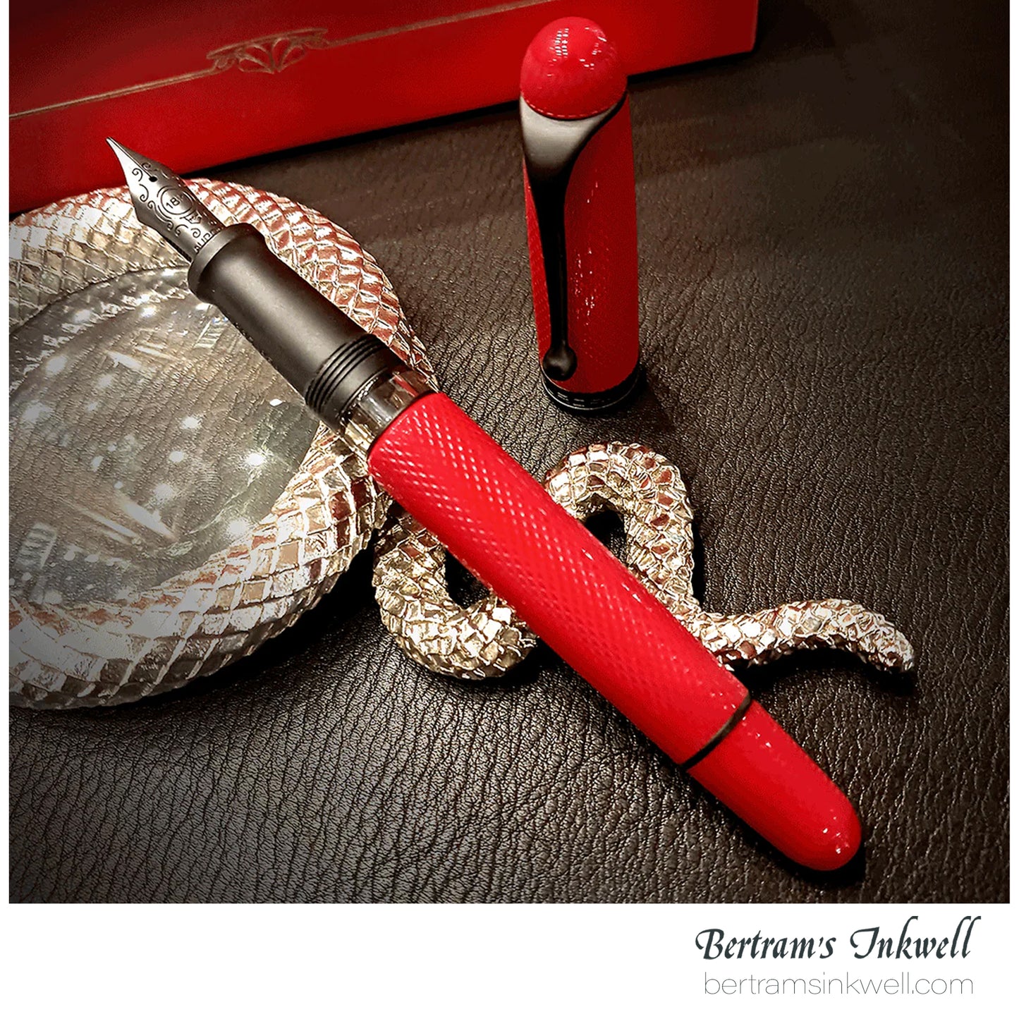 Aurora 88 Red Mamba Limited Edition Fountain Pen