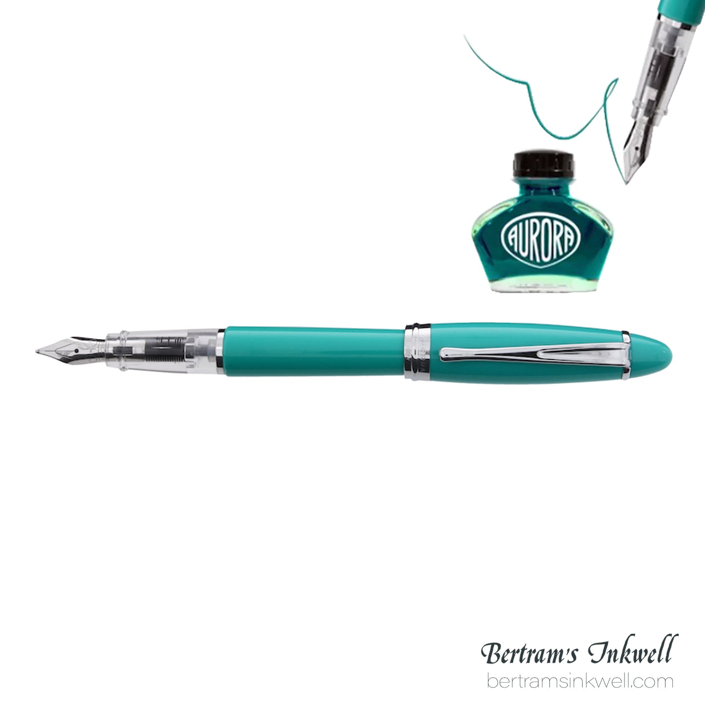 Aurora Ipsilon Demo Intuitive Light Green Fountain Pen