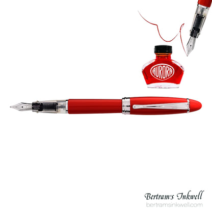 Aurora Ipsilon Demo Passionate Red Fountain Pen