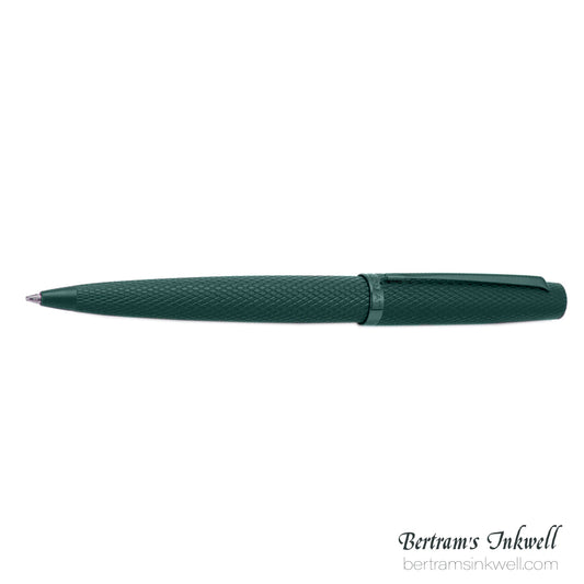 Diplomat Viper Green Guilloche Ballpoint