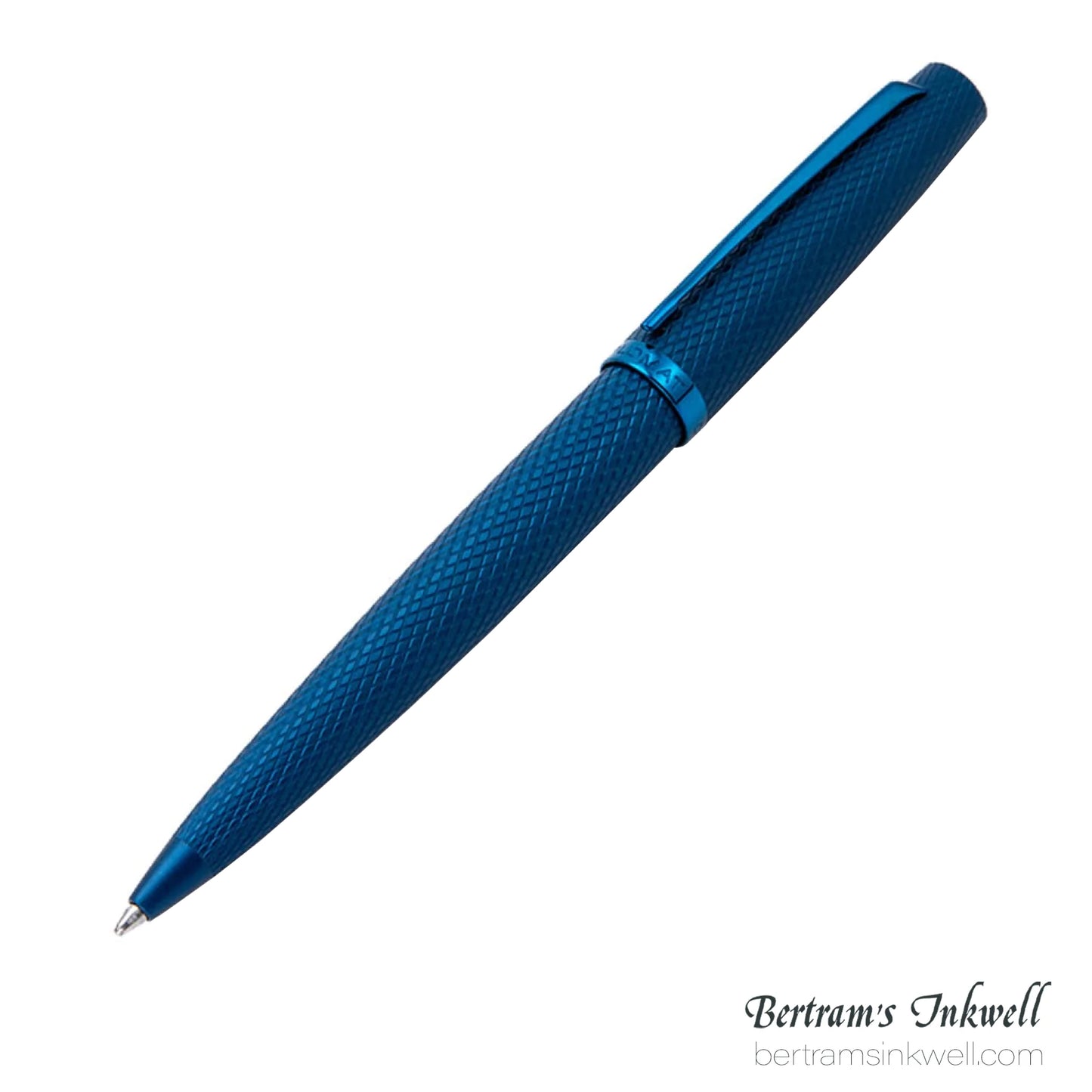 Diplomat Viper Blue Guilloche Ballpoint
