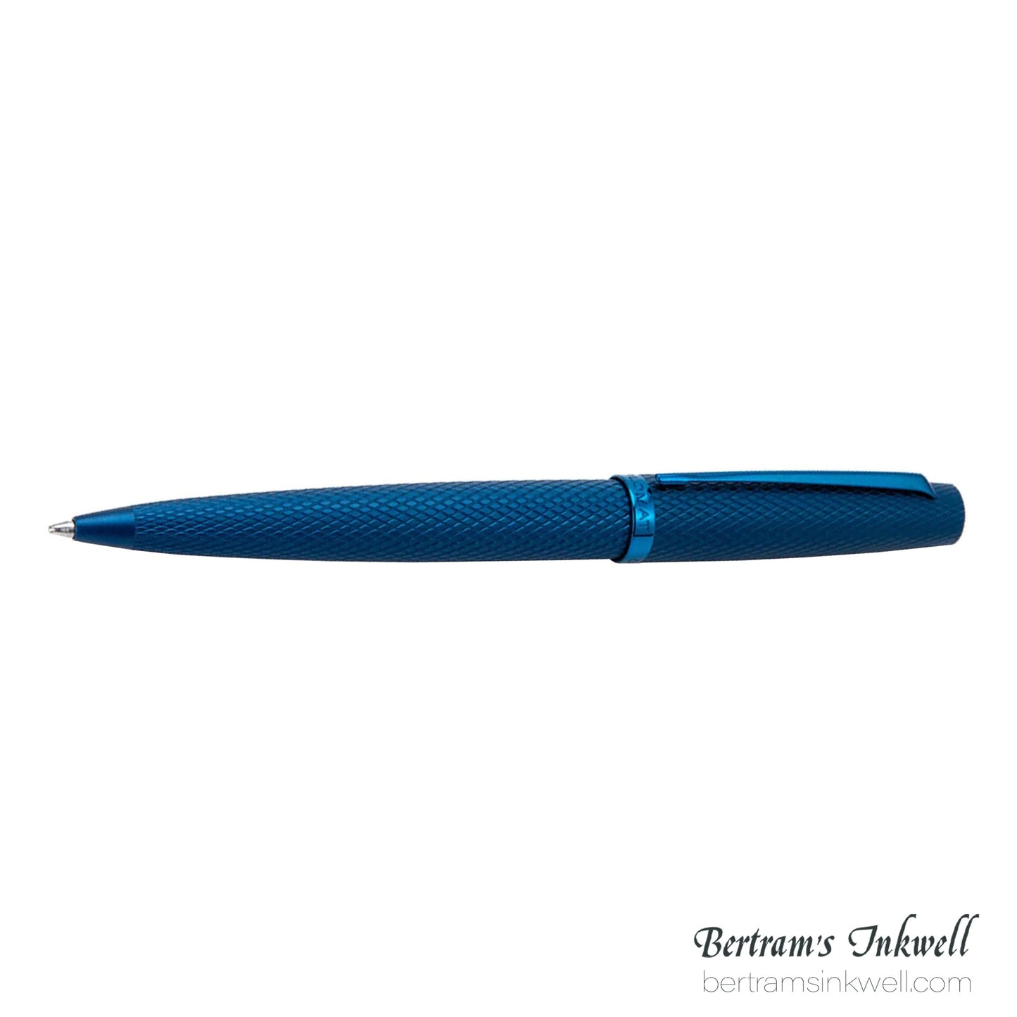 Diplomat Viper Blue Guilloche Ballpoint