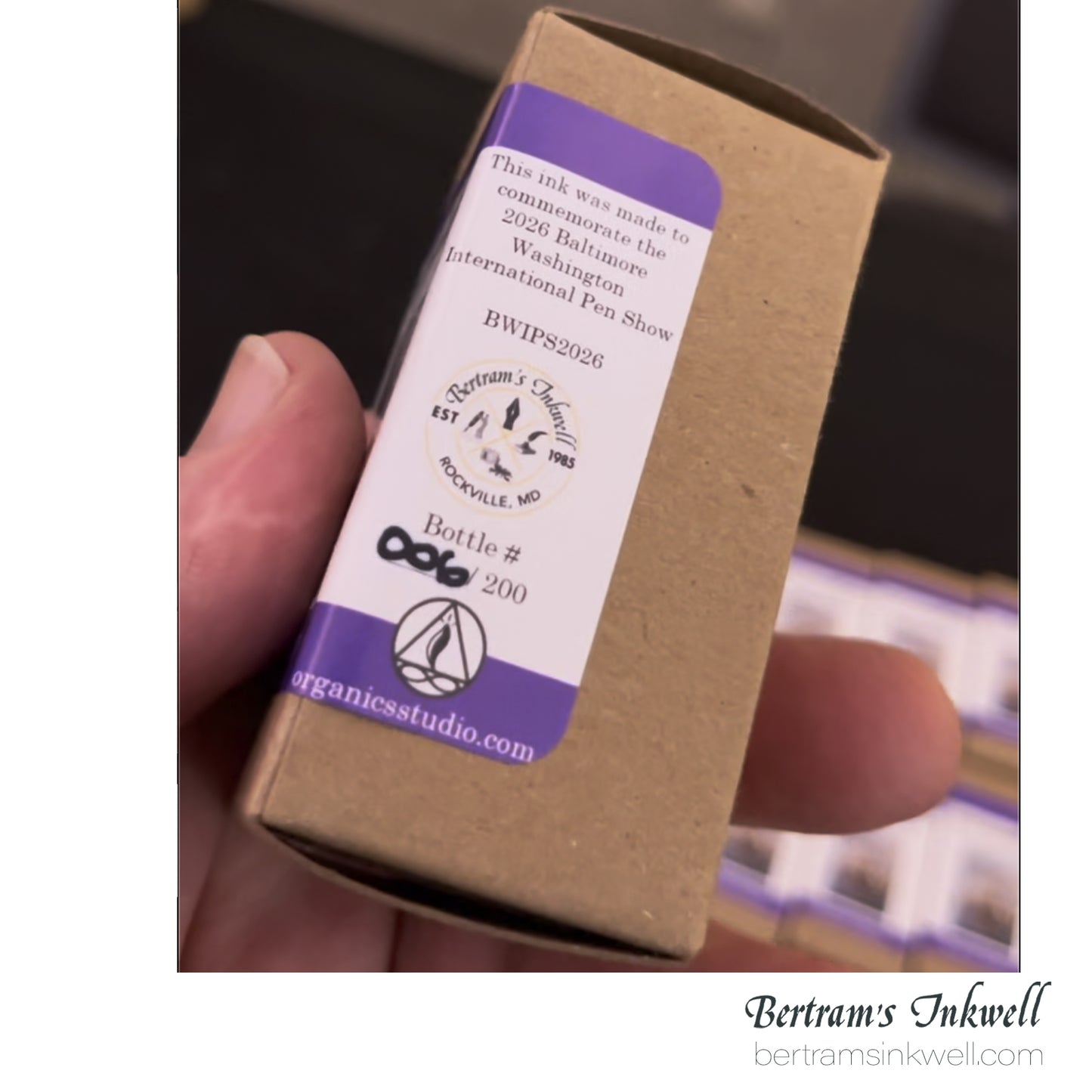 Baltimore Washington Intl. Pen Show Limited Edition Fountain Pen Ink