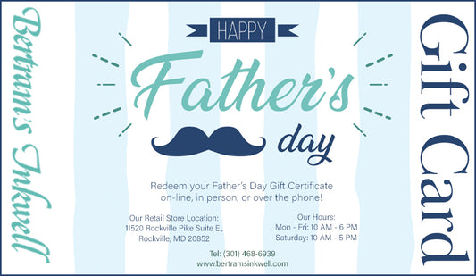 Bertram's Inkwell Gift Card - Father's Day