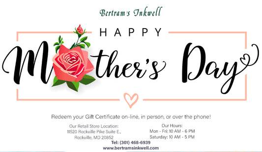 Bertram's Inkwell Gift Card - Mother's Day